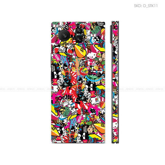 Dán Skin Điện Thoại Xiaomi Mix Fold Series Hình Sticker | D_STK11