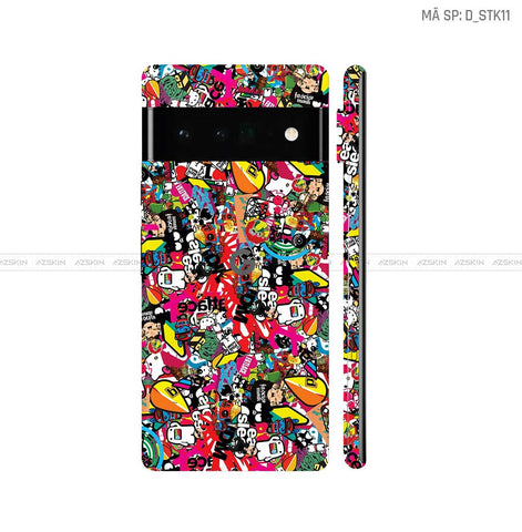 Dán Skin Google Pixel 6 Series Hình Sticker | D_STK11