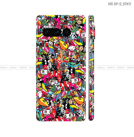 Dán Skin Google Pixel 8 Series Hình Sticker | D_STK11