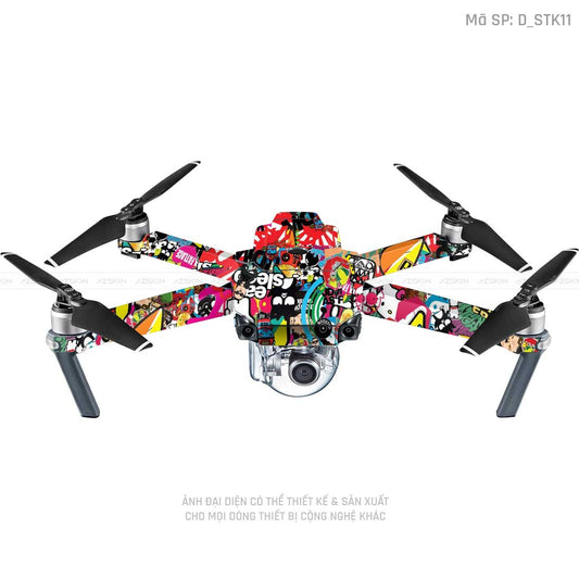 Dán Skin Flycam Hình Sticker | D_STK11