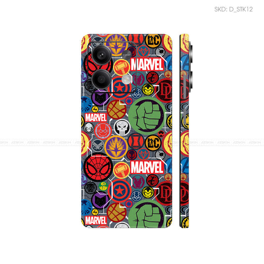 Dán Skin Điện Thoại Xiaomi Redmi 13 Series Hình Sticker | D_STK12