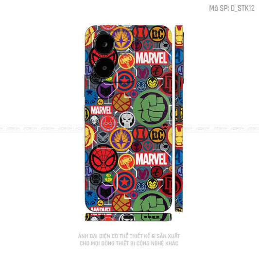 Dán Skin Vivo Y Series Hình Sticker | D_STK12