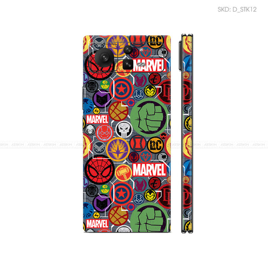 Dán Skin Điện Thoại Xiaomi Mix Fold Series Hình Sticker | D_STK12