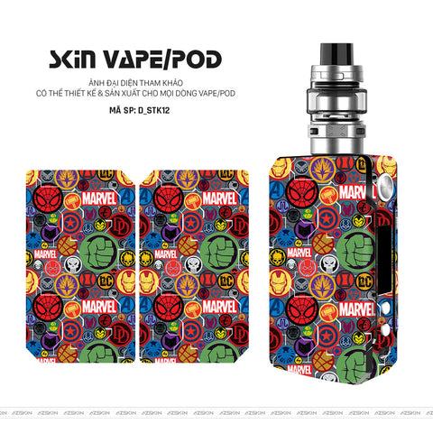 Dán Skin Vape Hình Sticker | D_STK12
