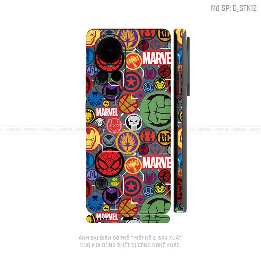 Dán Skin Điện Thoại OPPO Reno Series Hình Sticker | D_STK12