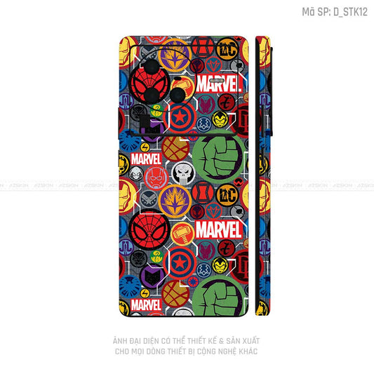 Dán Skin Vivo X Series Hình Sticker | D_STK12