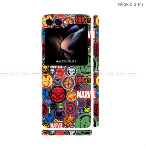 Dán Skin Galaxy Z Flip5 Hình Sticker | D_STK12