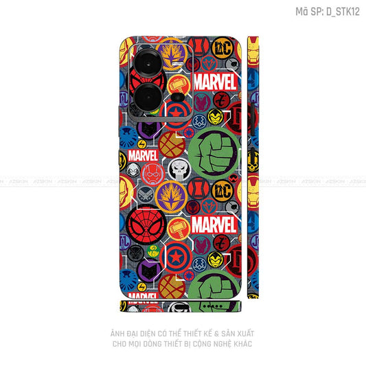 Dán Skin Vivo V Series Hình Sticker | D_STK12