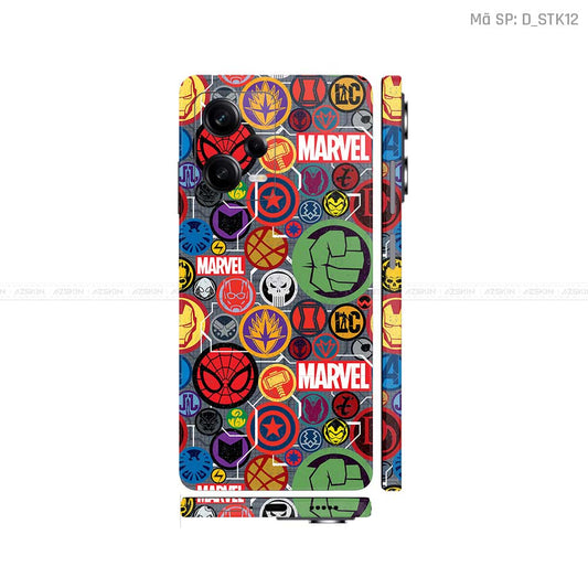 Dán Skin Xiaomi Redmi Note 12 Series Hình Sticker | D_STK12