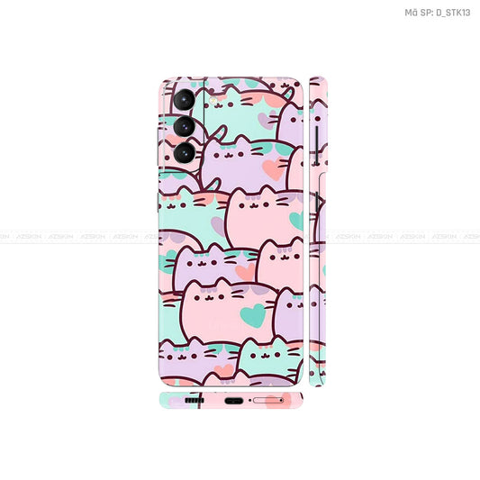 Dán Skin Galaxy S21 Series Hình Sticker Dễ Thương | D_STK13