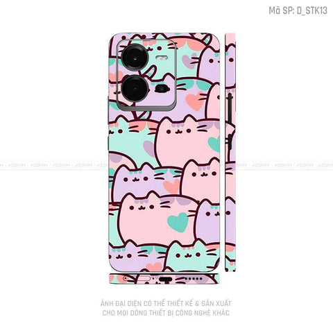 Dán Skin Vivo V Series Hình Sticker | D_STK13