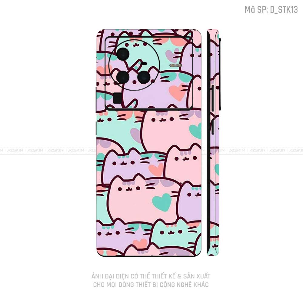 Dán Skin Vivo X Series Hình Sticker | D_STK13