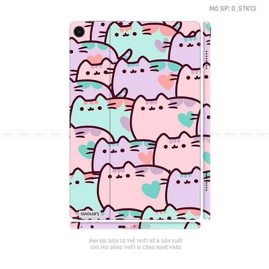 Dán Skin Máy Tính Bảng Lenovo Pad Series Hình Sticker | D_STK13