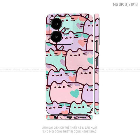 Dán Skin Vivo Y Series Hình Sticker | D_STK13