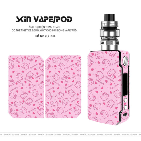 Dán Skin Vape Hình Sticker | D_STK14