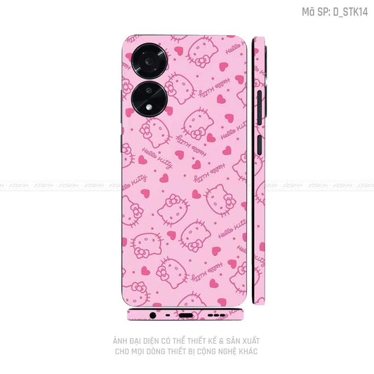 Miếng Dán Skin Điện Thoại OPPO A Series Hình Sticker | D_STK14