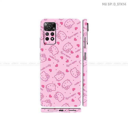Dán Skin Xiaomi Redmi Note 11 Series Hình Sticker | D_STK14