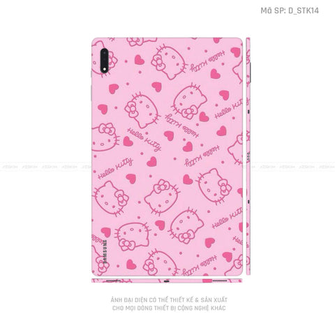 Dán Skin Galaxy Tab S9 Series Hình Sticker | D_STK14