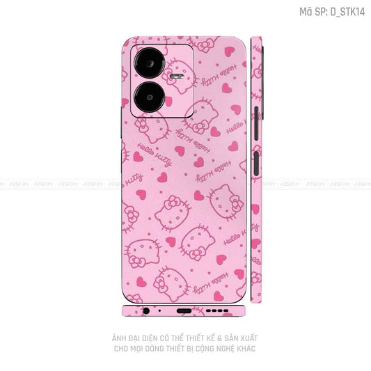 Dán Skin Vivo Y Series Hình Sticker | D_STK14
