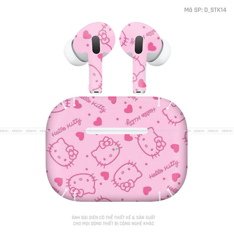 Dán Skin Tai Nghe Airpod Pro/ Pro 2 Hình Sticker | D_STK14