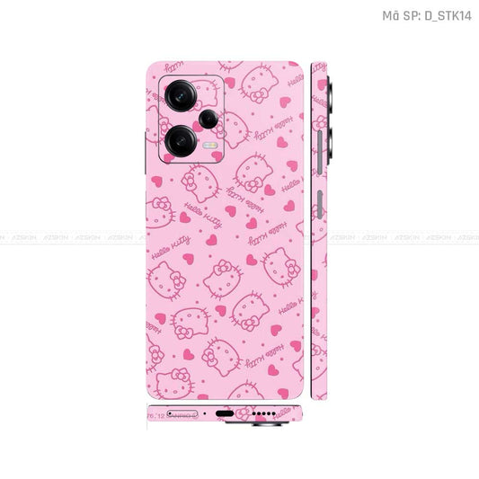 Dán Skin Xiaomi Redmi Note 12 Series Hình Sticker | D_STK14