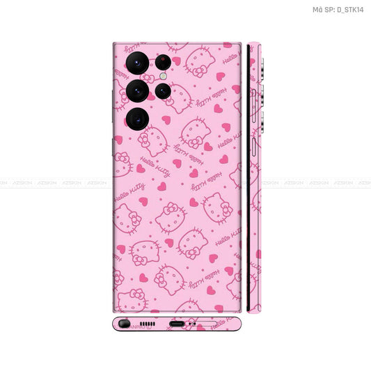 Dán Skin Galaxy S22 Series Hình Sticker | D_STK14