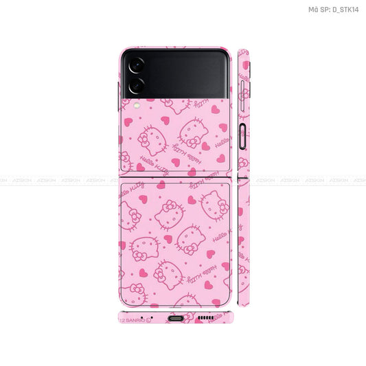 Dán Skin Galaxy Zflip4 Hình Sticker | D_STK14