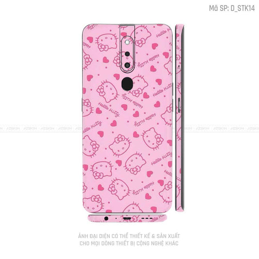 Miếng Dán Skin Điện Thoại OPPO F Series Hình Sticker | D_STK14