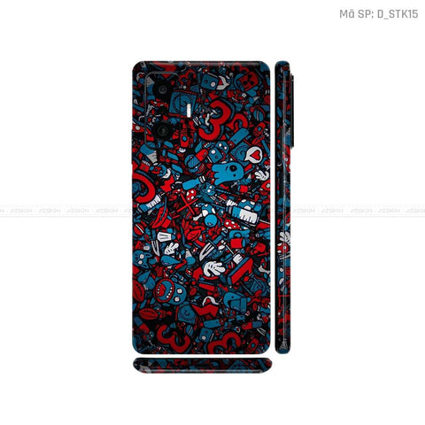 Dán Skin Xiaomi 11 Series Hình Sticker | D_STK15