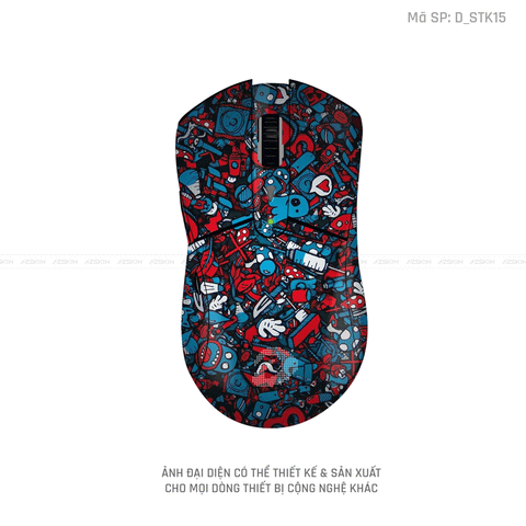 Skin Dán Chuột Dareu Hình Sticker | D_STK15