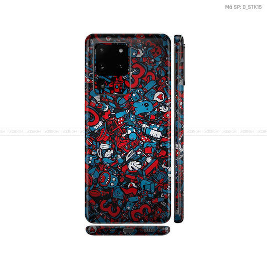 Dán Skin Galaxy S20 Series Hình Sticker | D_STK15