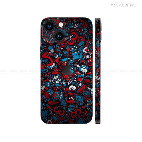 Dán Skin IPhone 13 Series Hình Sticker | D_STK15