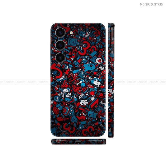 Dán Skin Galaxy S23 Series Hình Sticker | D_STK15