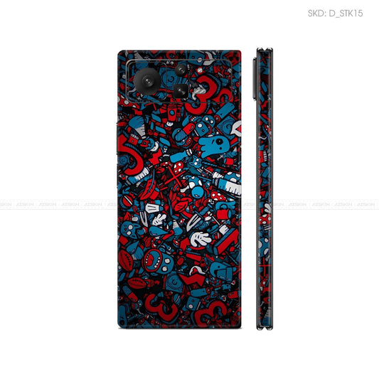 Dán Skin Điện Thoại Xiaomi Mix Fold Series Hình Sticker | D_STK15
