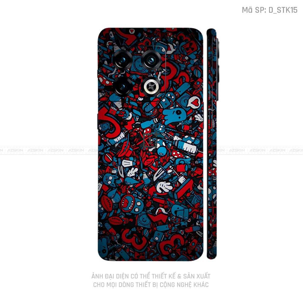 Dán Skin Oneplus 10 Series Hình Sticker | D_STK15