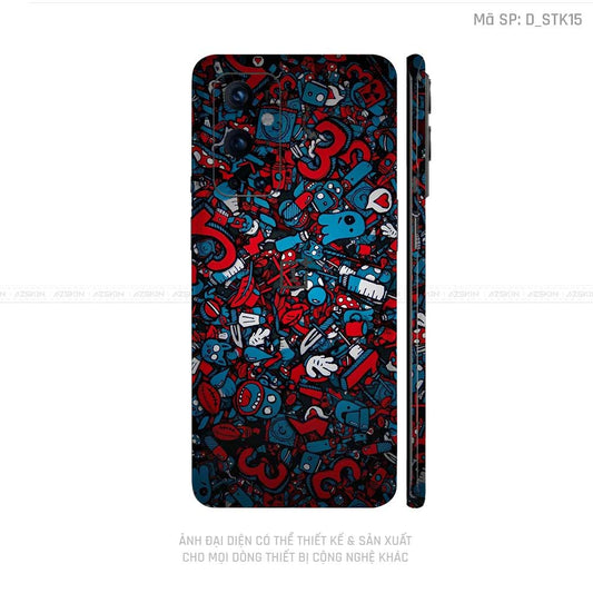 Dán Skin Oneplus 8/9 Series Hình Sticker | D_STK15