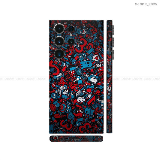 Dán Skin Galaxy S23 Series Hình Sticker | D_STK15
