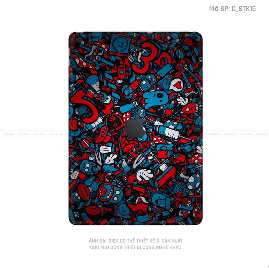 Dán Skin IPad Gen Series Hình Sticker | D_STK15