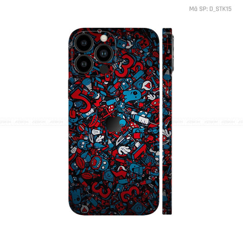 Dán Skin IPhone 16 Series Hình Sticker | STK15