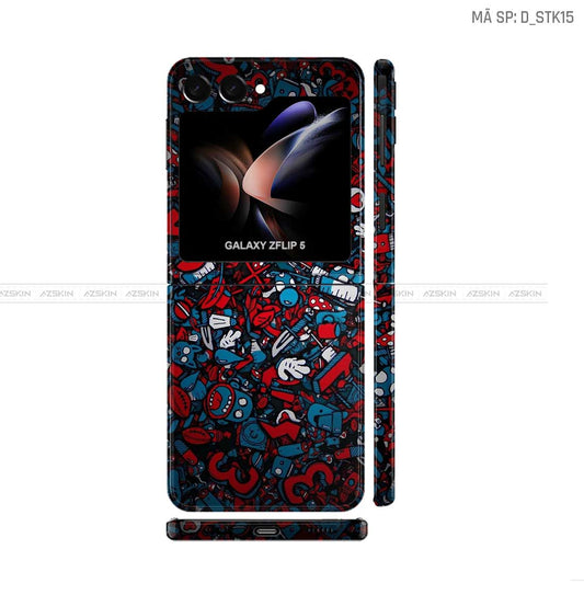 Dán Skin Galaxy Z Flip 7 Hình Sticker | D_STK15