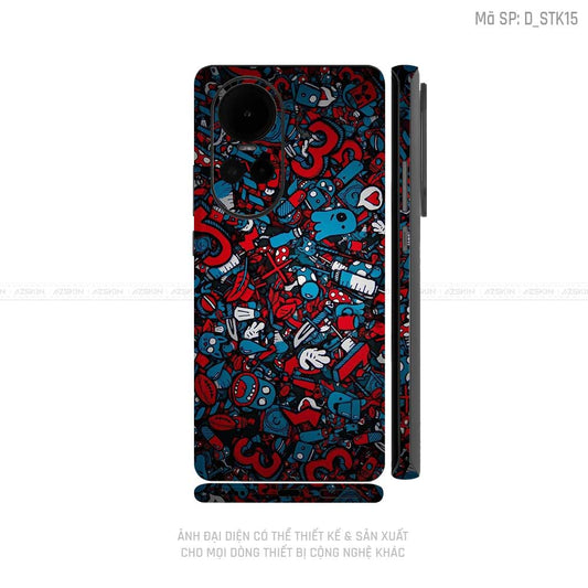 Dán Skin Điện Thoại OPPO Reno Series Hình Sticker | D_STK15