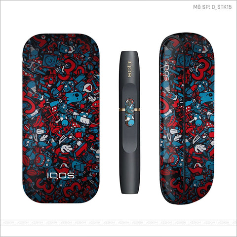 Dán Skin IQOS Hình Sticker | D_STK15