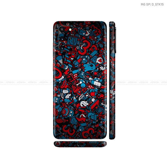 Dán Skin Galaxy S20 Series Hình Sticker | D_STK15