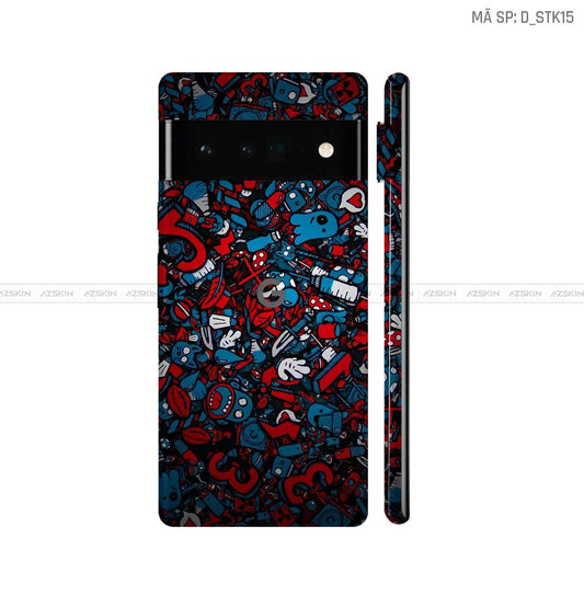 Dán Skin Google Pixel 6 Series Hình Sticker | D_STK15