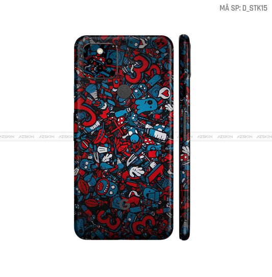 Dán Skin Google Pixel 5 Hình Sticker | D_STK15