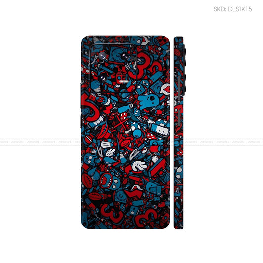 Dán Skin Điện Thoại Xiaomi 14 Series Hình Sticker | D_STK15