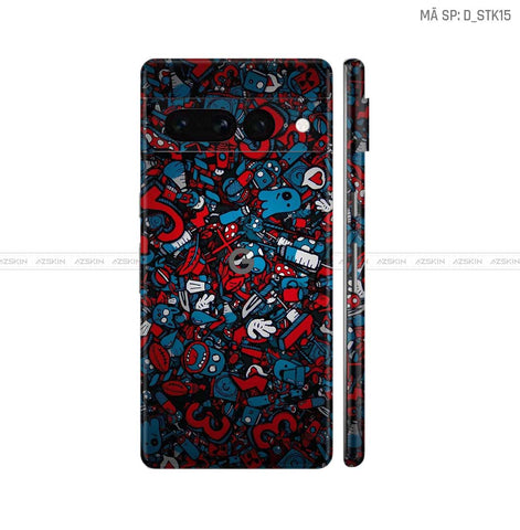 Dán Skin Google Pixel 8 Series Hình Sticker | D_STK15