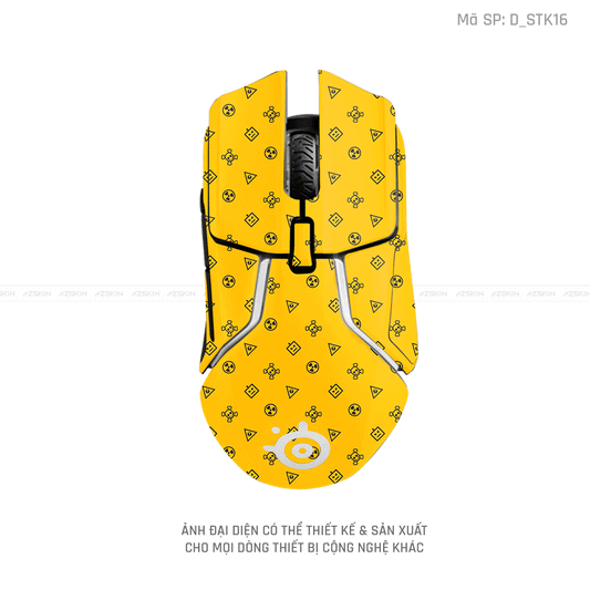 Skin Dán Chuột Steelseries Hình Sticker | D_STK16