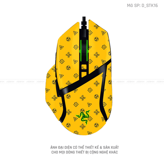 Skin Dán Chuột Razer Hình Sticker | D_STK16