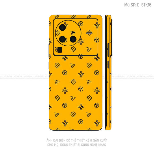 Dán Skin Vivo X Series Hình Sticker | D_STK16